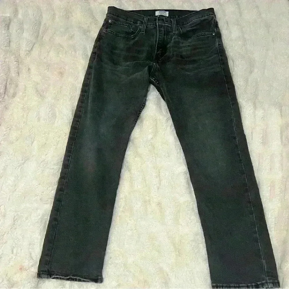 DENIZEN from Levi’s Men’s 208 Regular Fit Taper Jeans Washed Black 31x30 - Picture 2 of 6